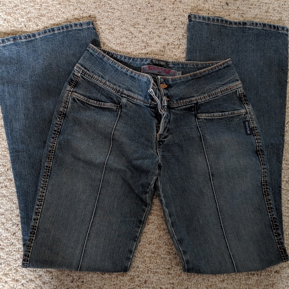 Silver jeans